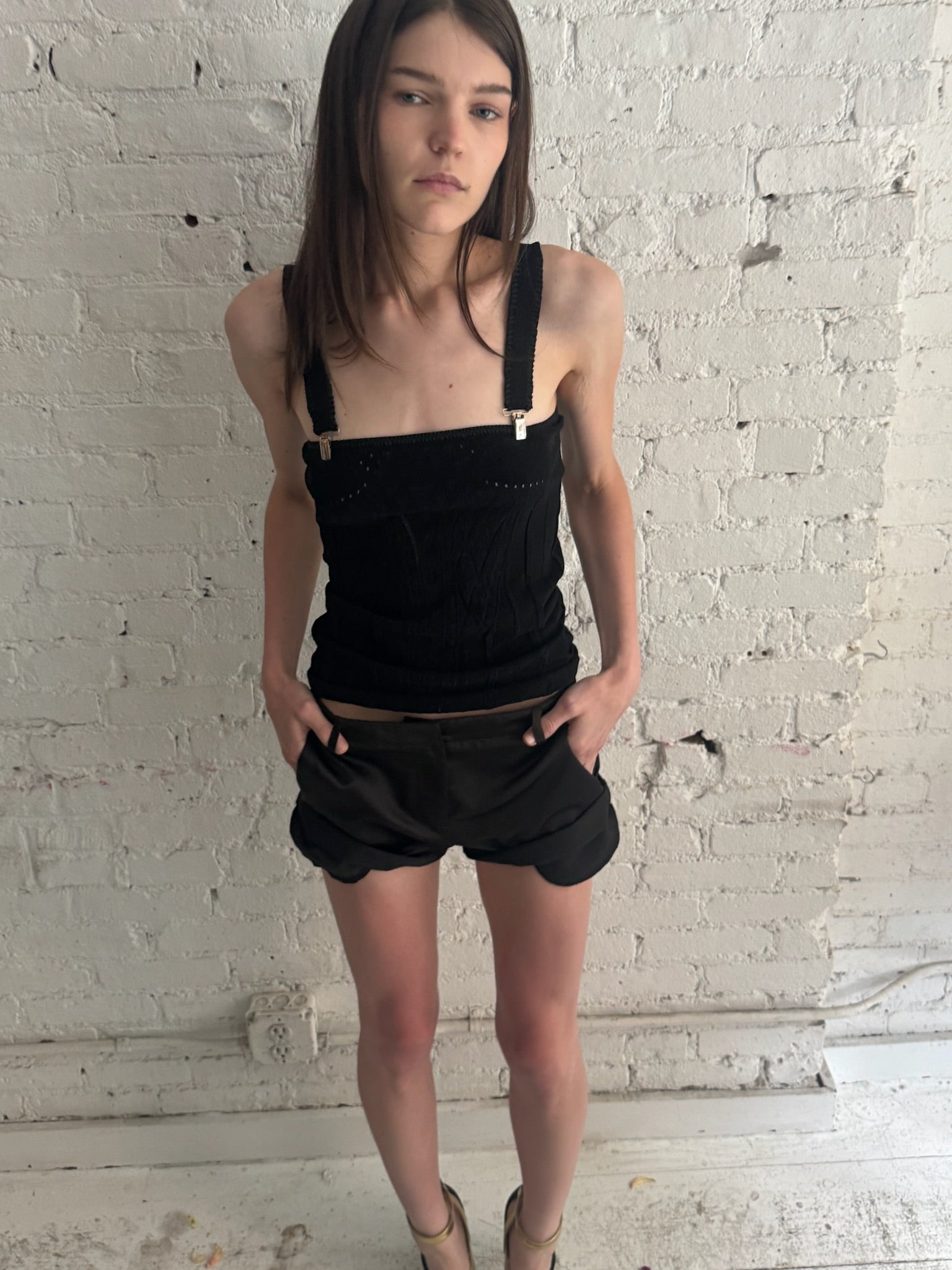 Vintage Suspender Top