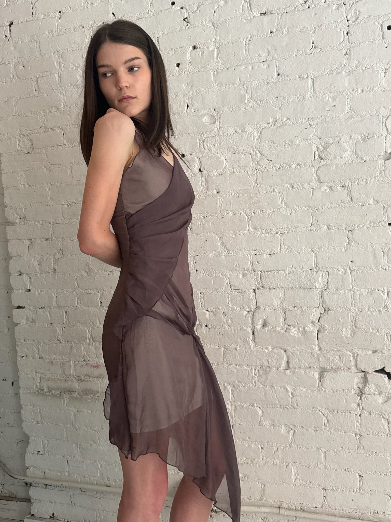 Vintage Chiffon Dress