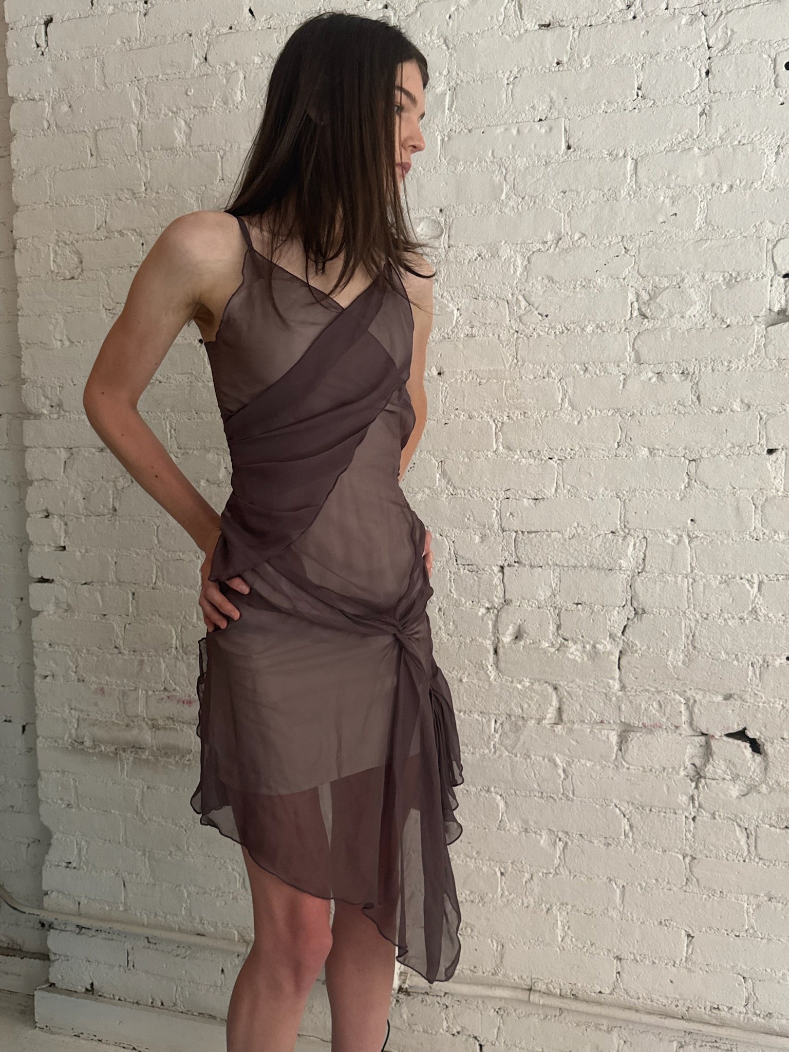 Vintage Chiffon Dress
