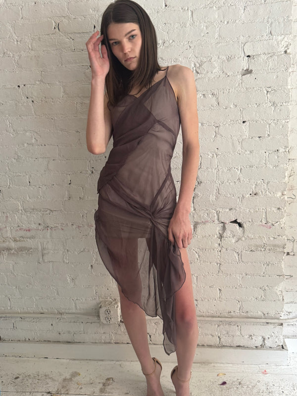Vintage Chiffon Dress