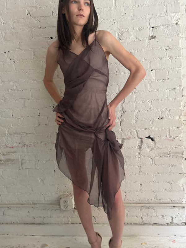 Vintage Chiffon Dress