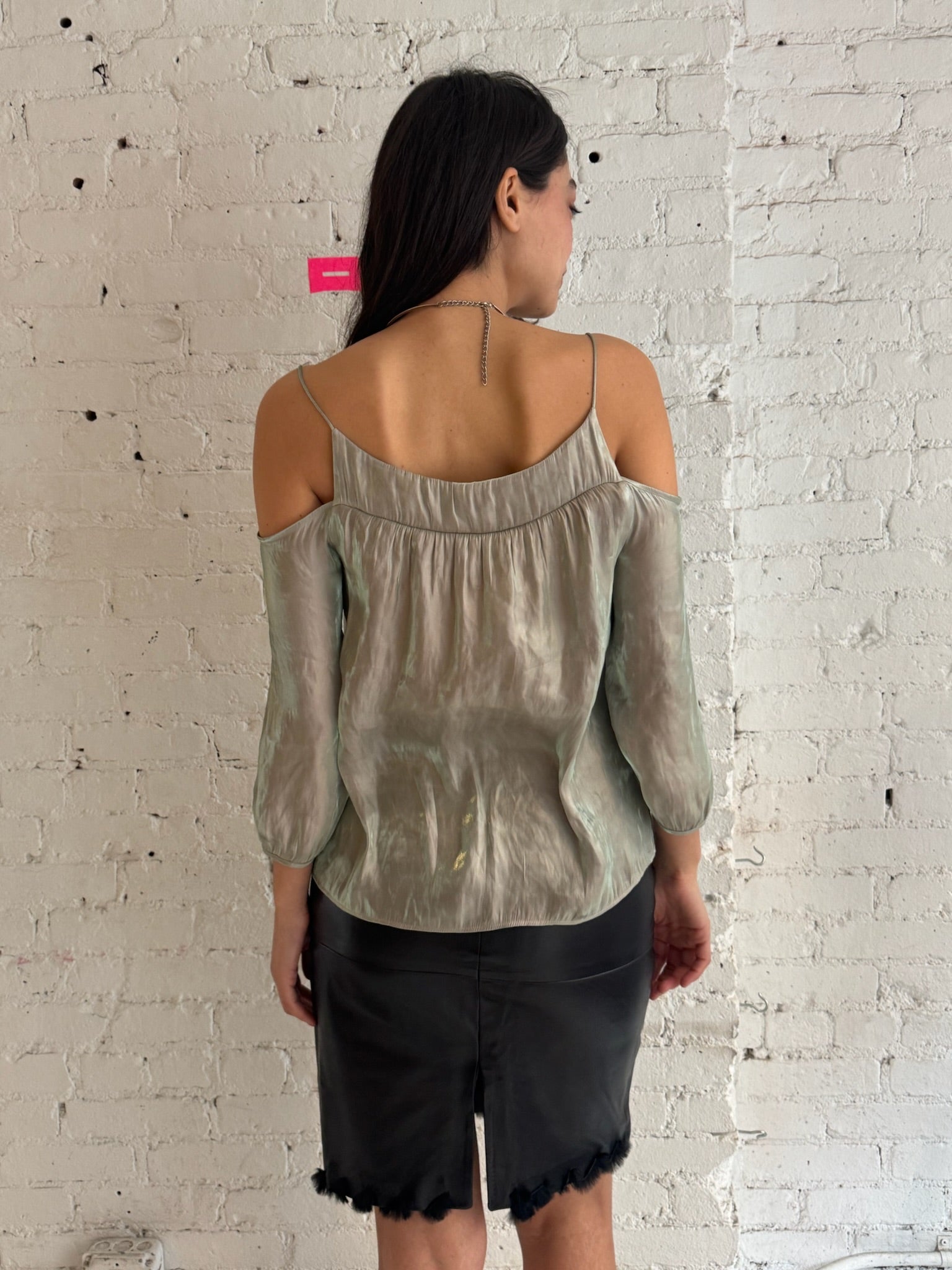 Vintage Leather Skirt