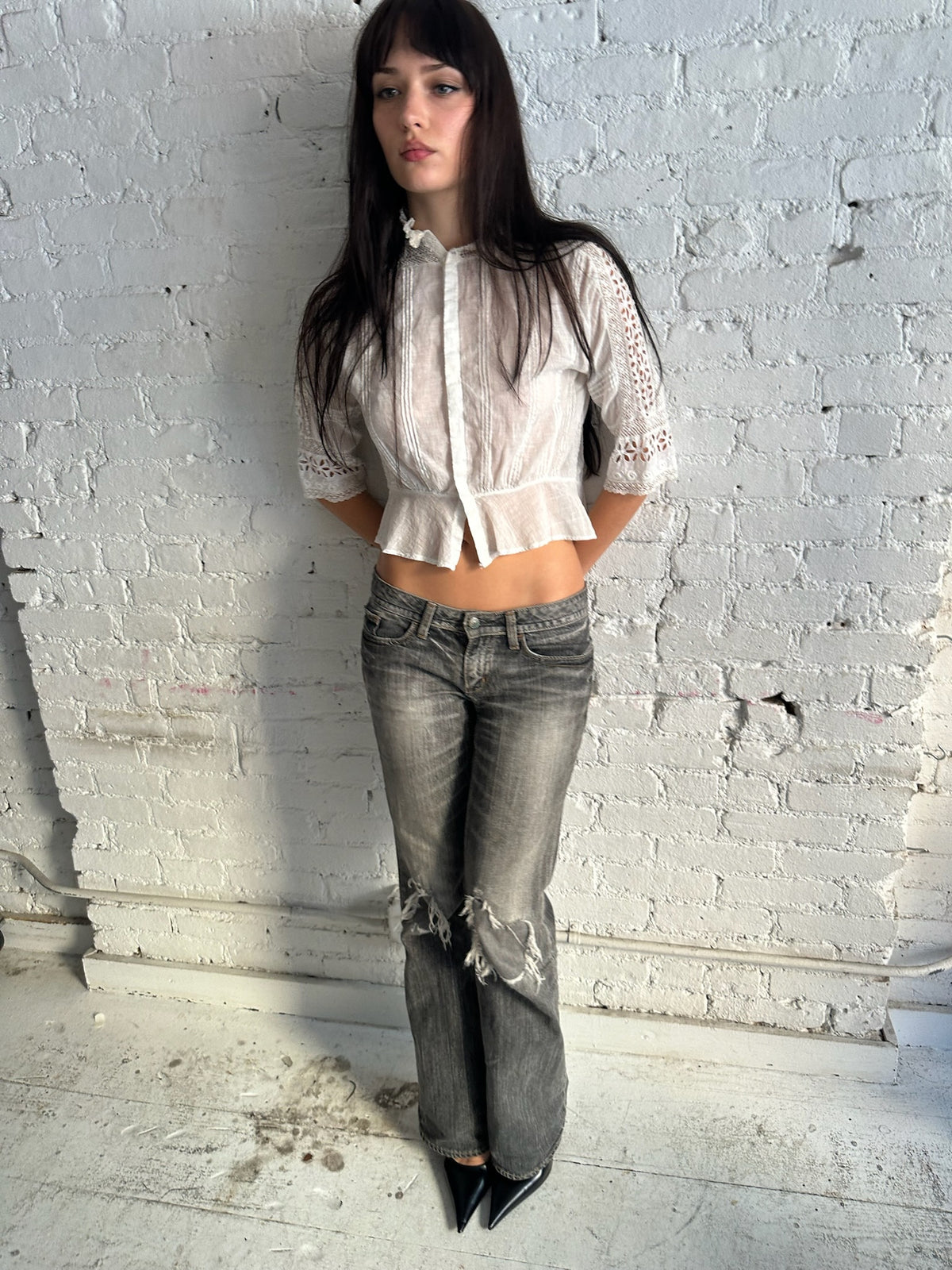 Vintage Antique Cotton Top