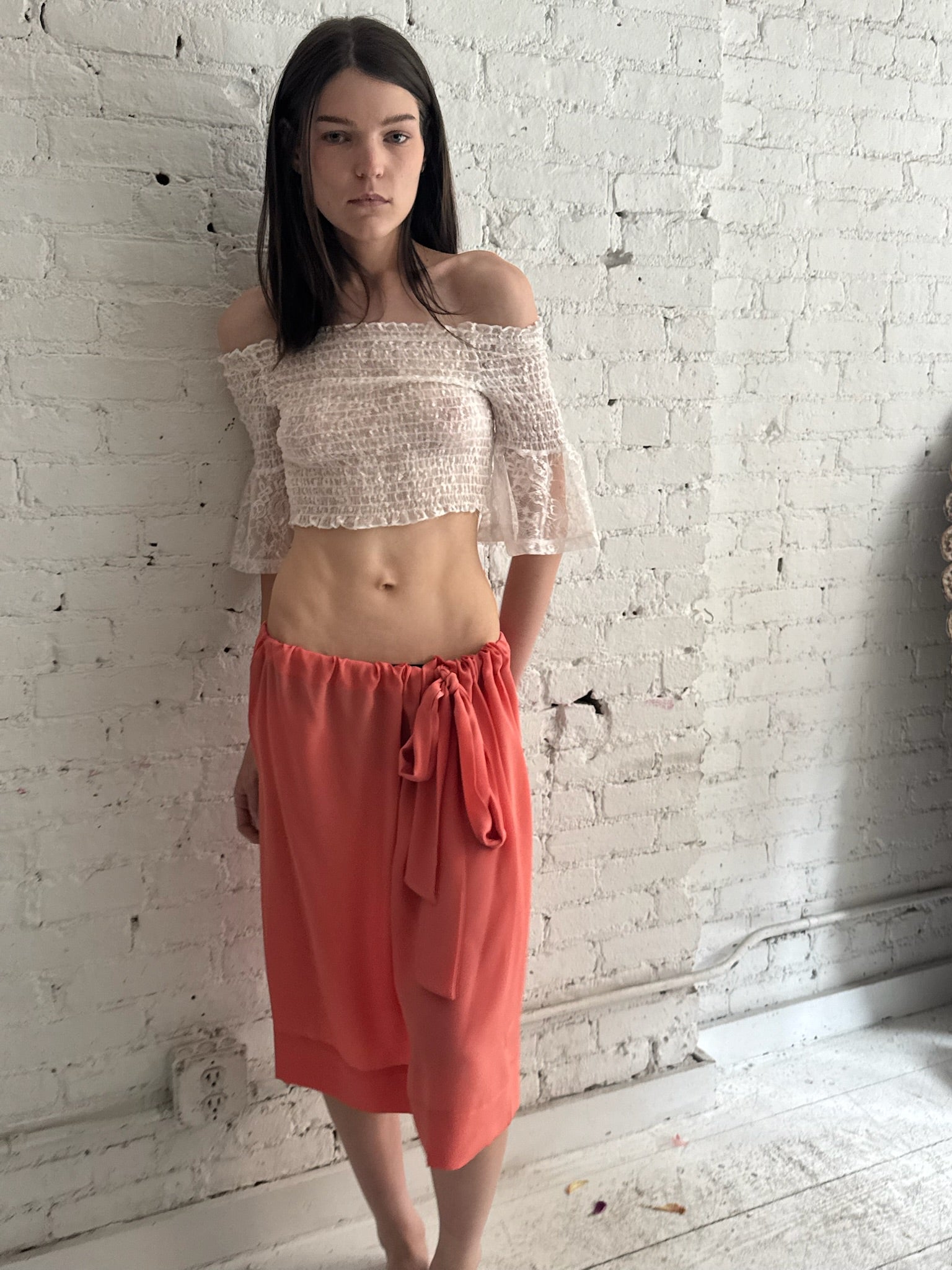 Vintage Lace Crop Top