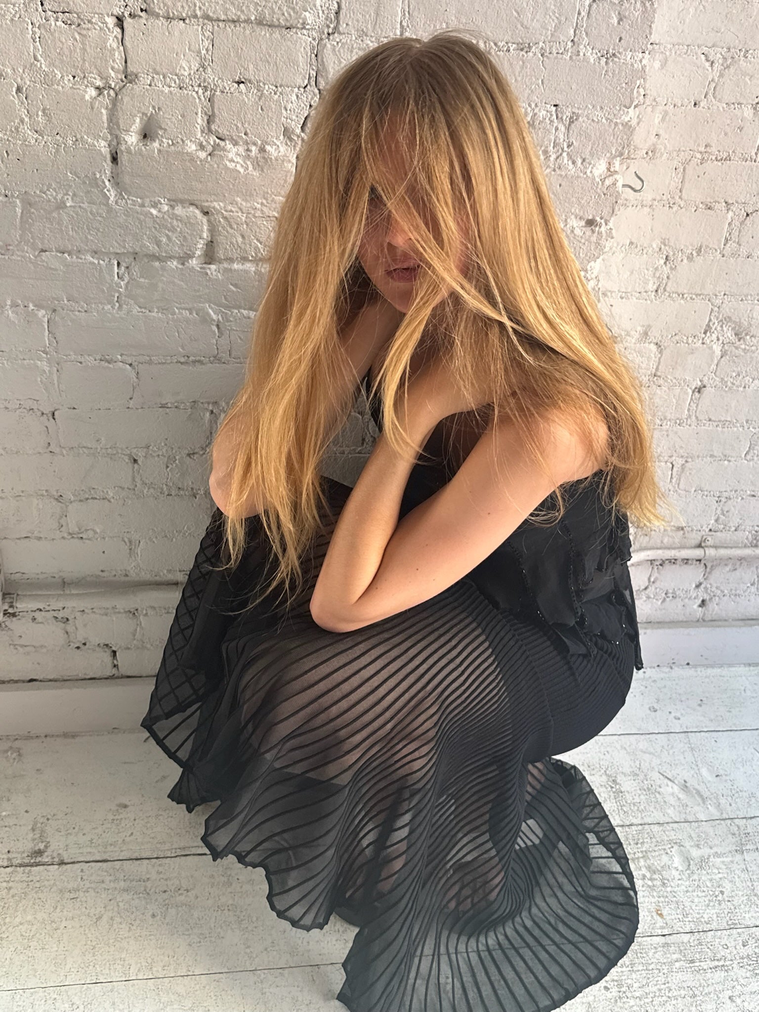 Vintage Pleated Skirt