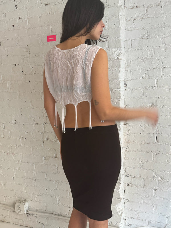 Vintage Italian Midi Skirt