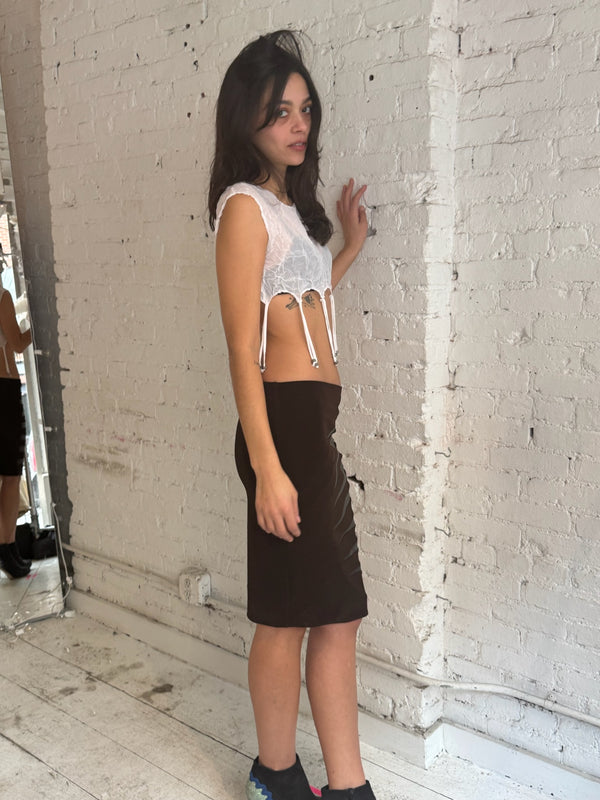 Vintage Italian Midi Skirt