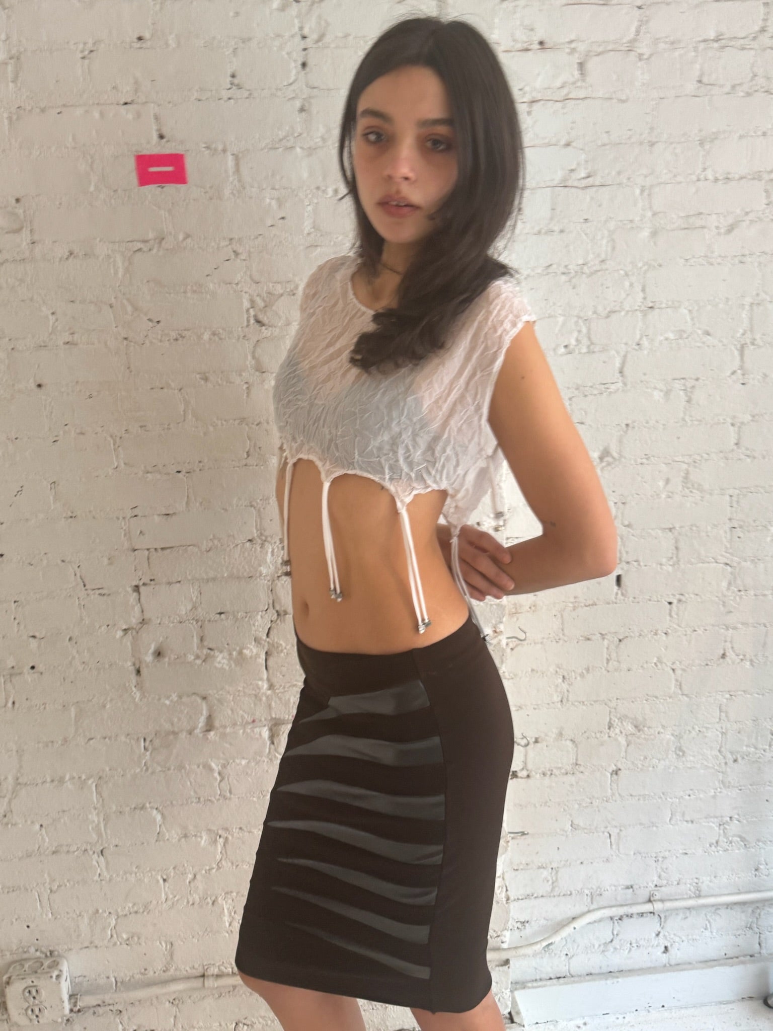 Vintage Italian Midi Skirt