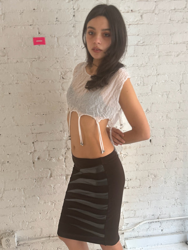 Vintage Italian Midi Skirt