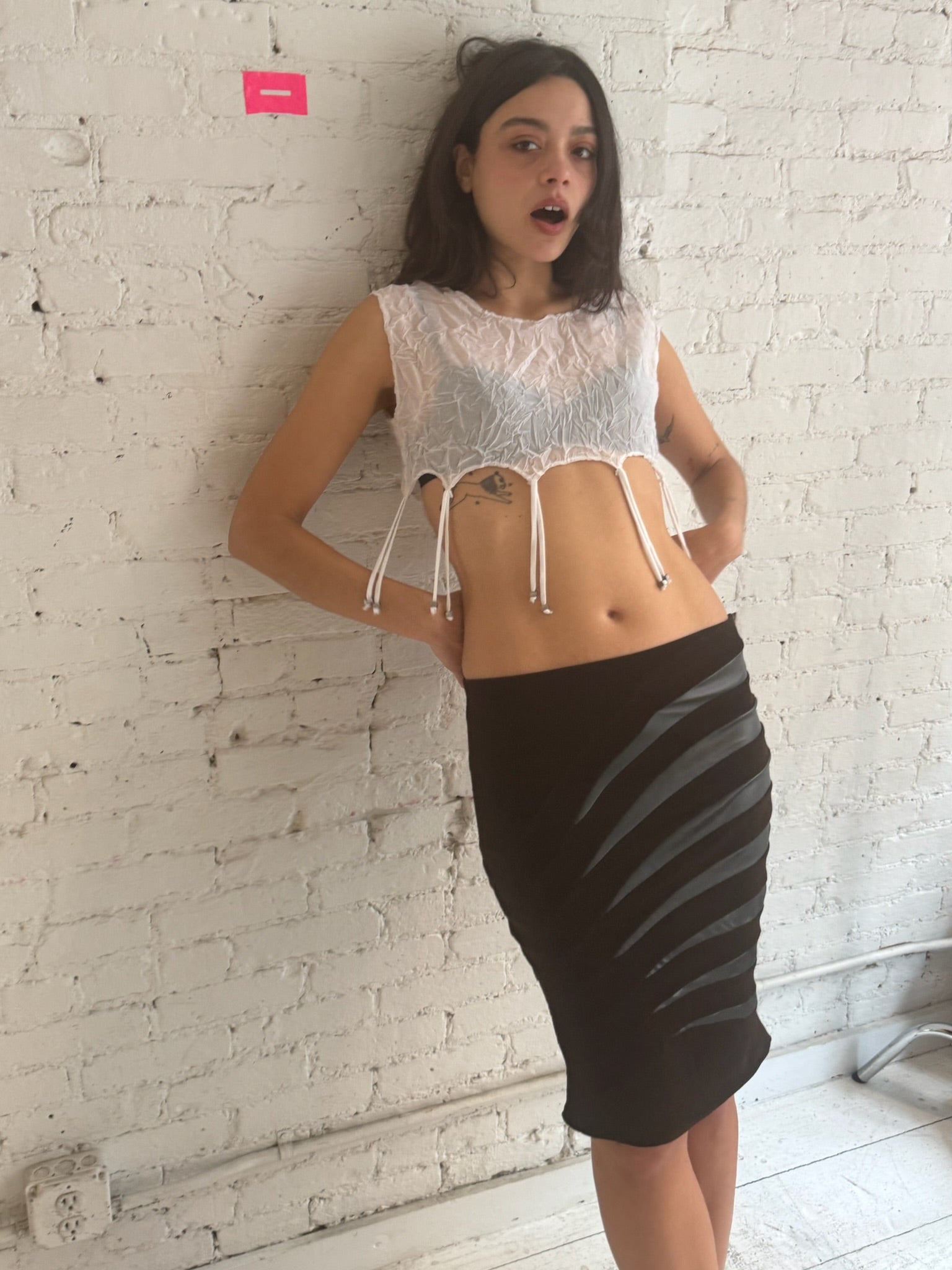 Vintage Italian Midi Skirt