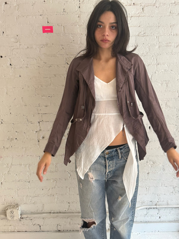 Vintage Girbaud Buckle Top