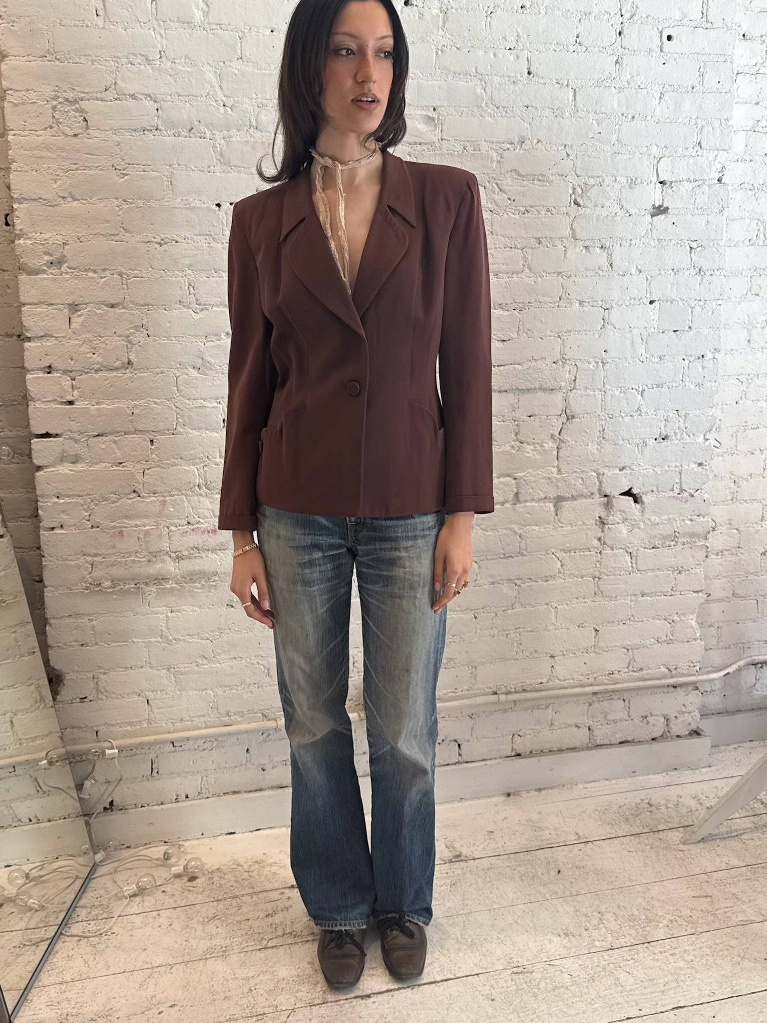 Vintage Mauve Blazer