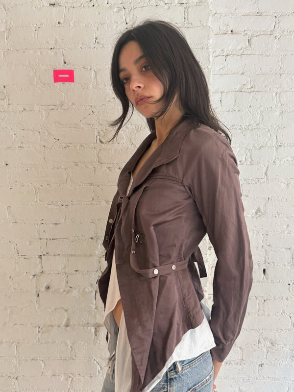 Vintage Girbaud Buckle Top