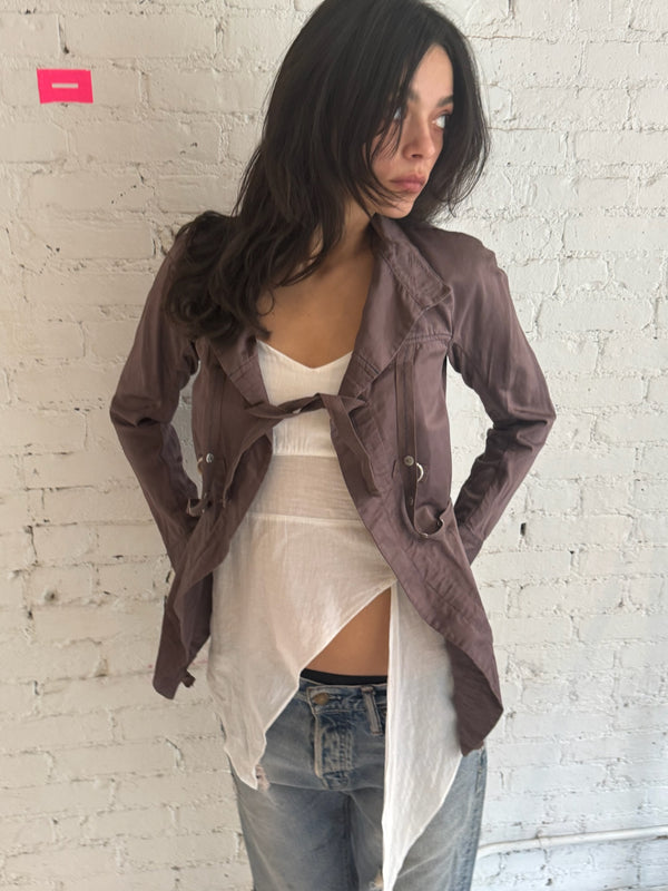 Vintage Girbaud Buckle Top