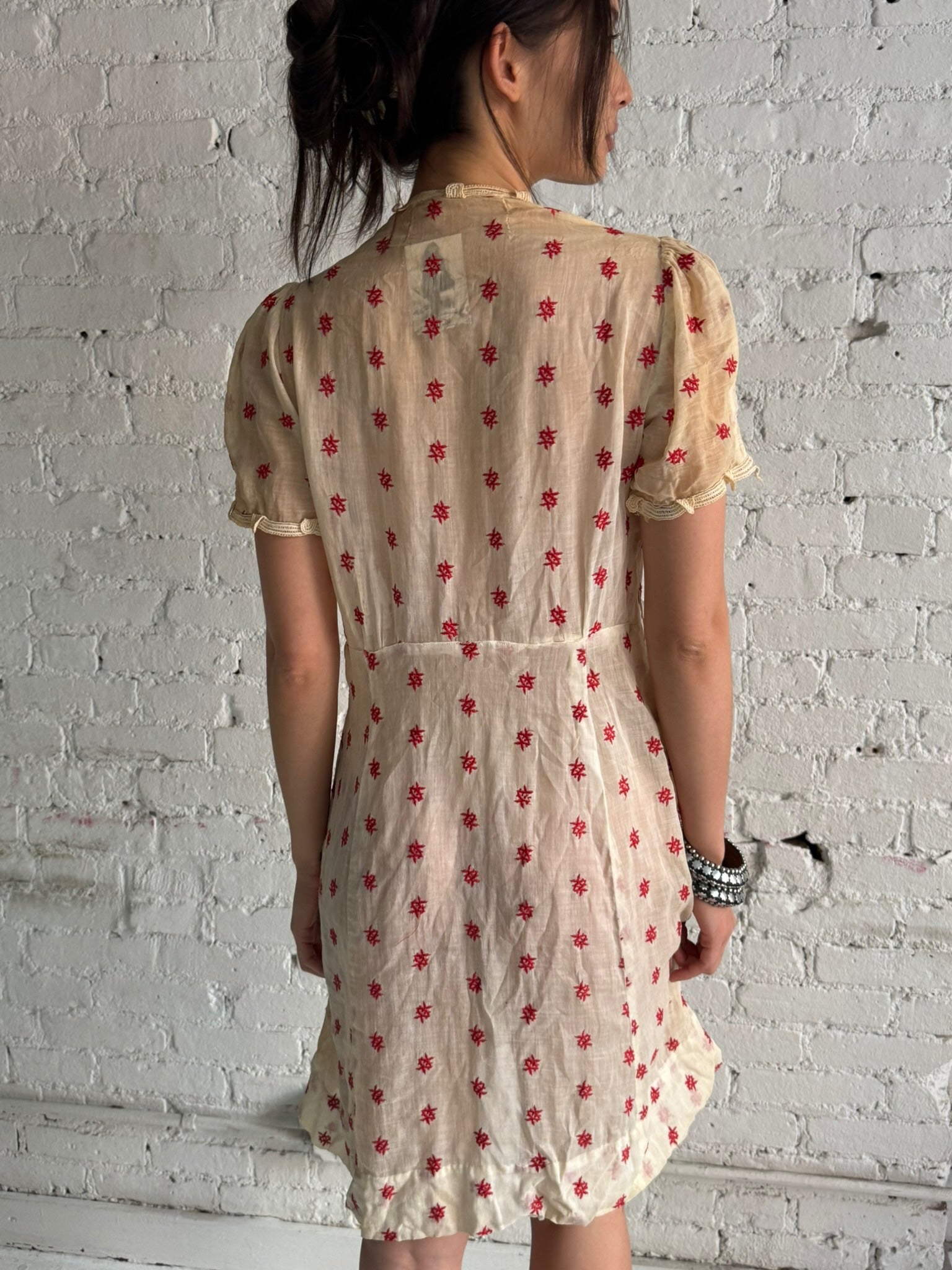 Vintage Linen Dress