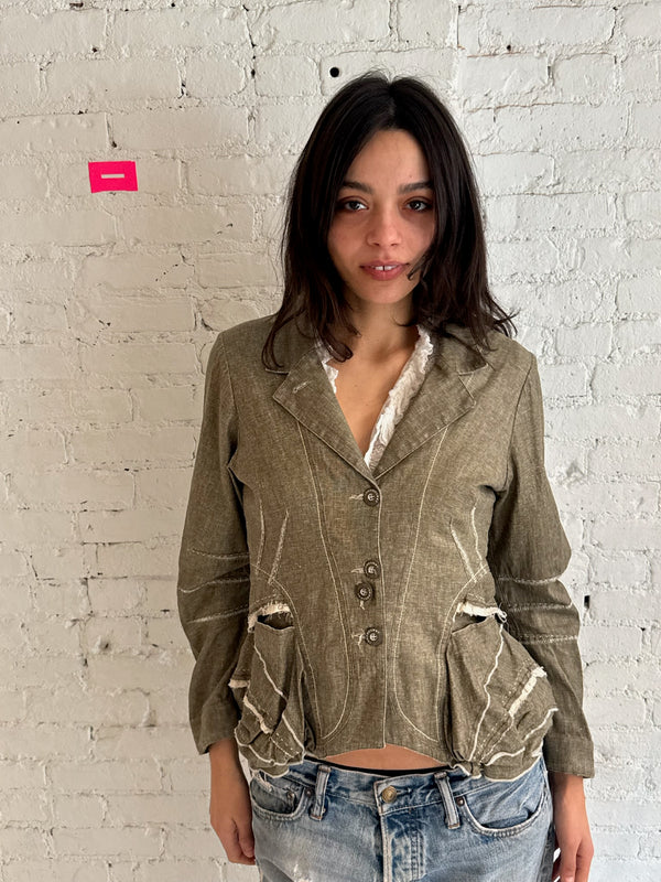 Vintage Utility Blazer