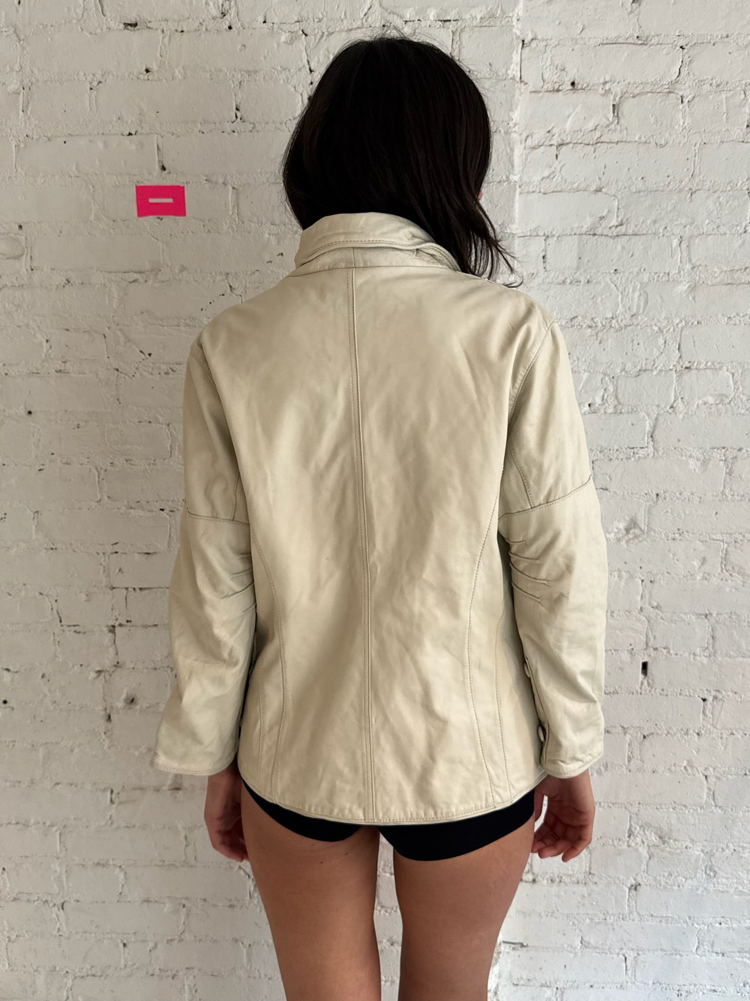 Vintage French Leather Jacket