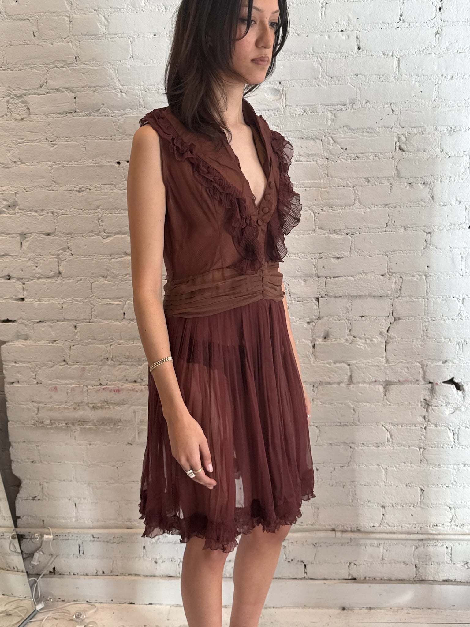 Vintage Mauve Dress