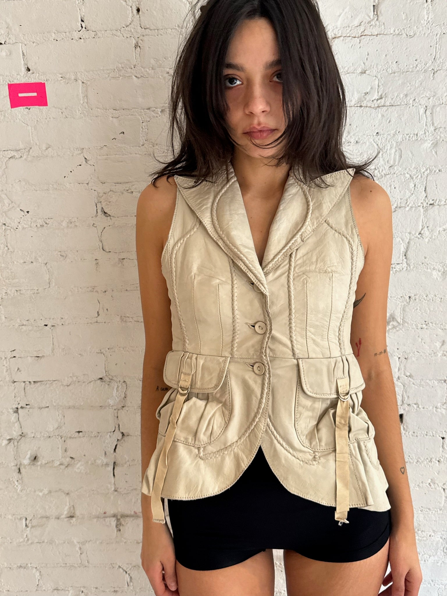 Vintage Leather Vest