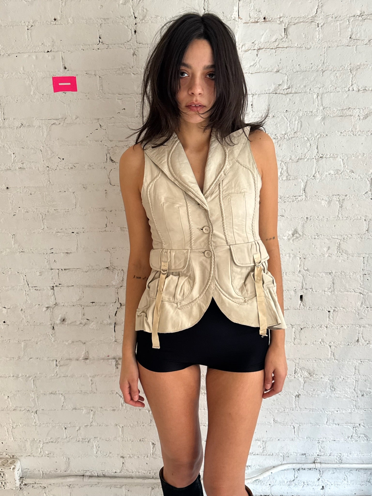 Vintage Leather Vest