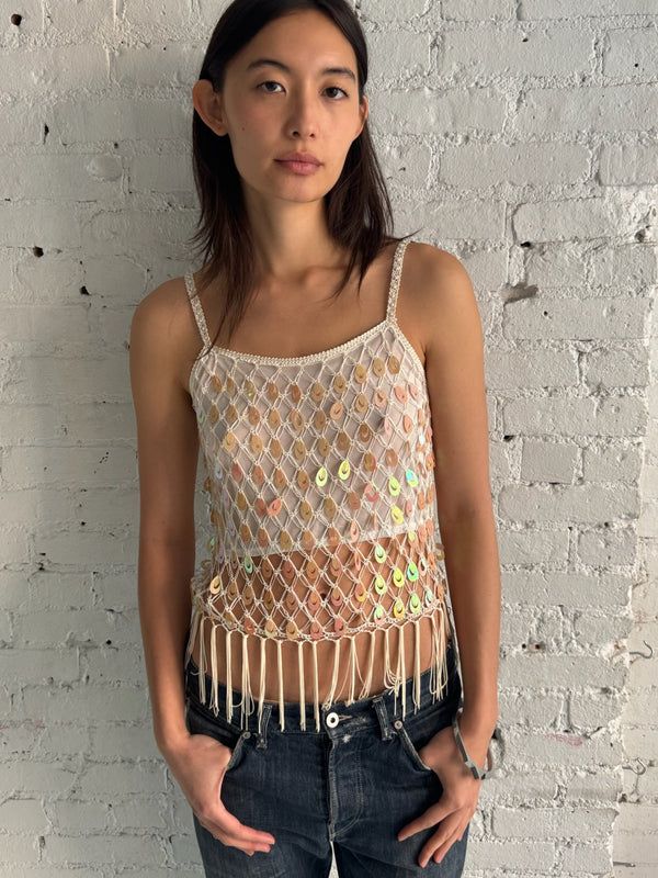 Vintage Sequin Tank