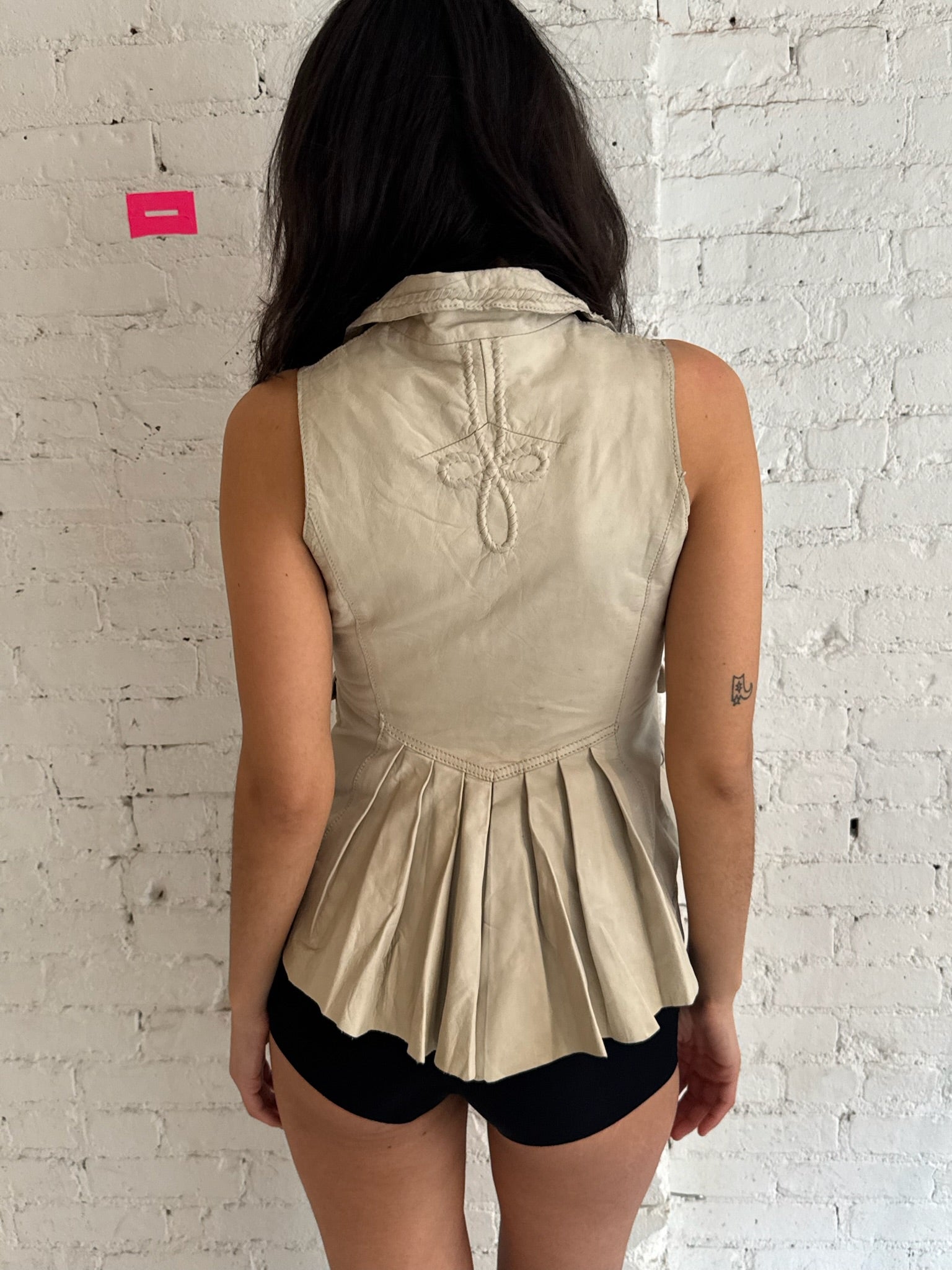 Vintage Leather Vest