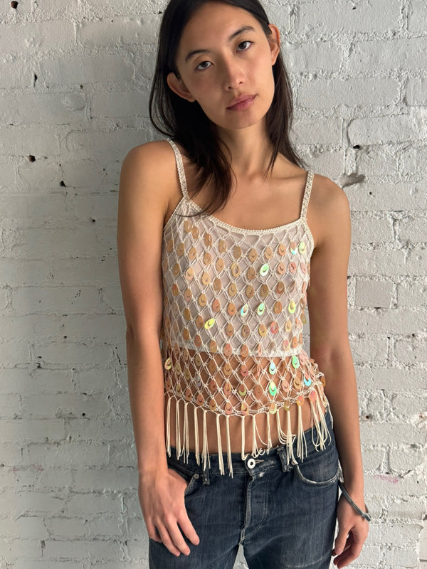 Vintage Sequin Tank