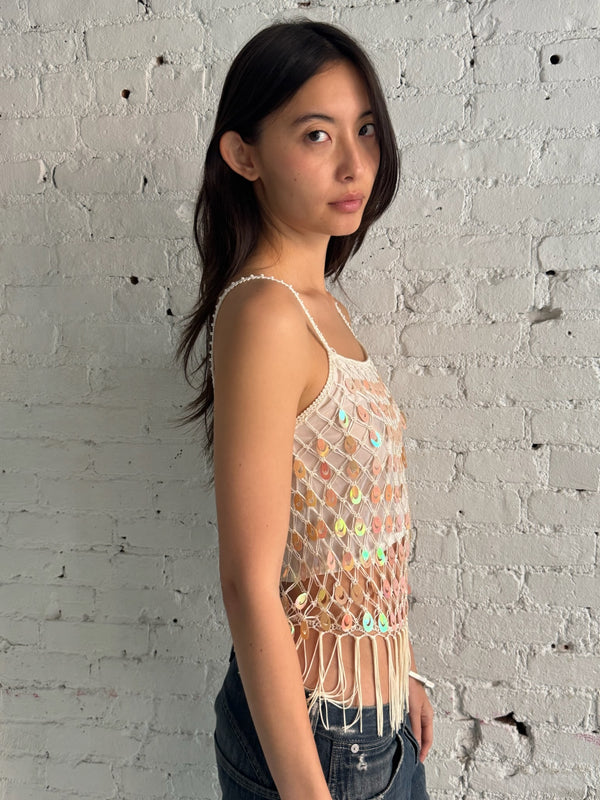 Vintage Sequin Tank