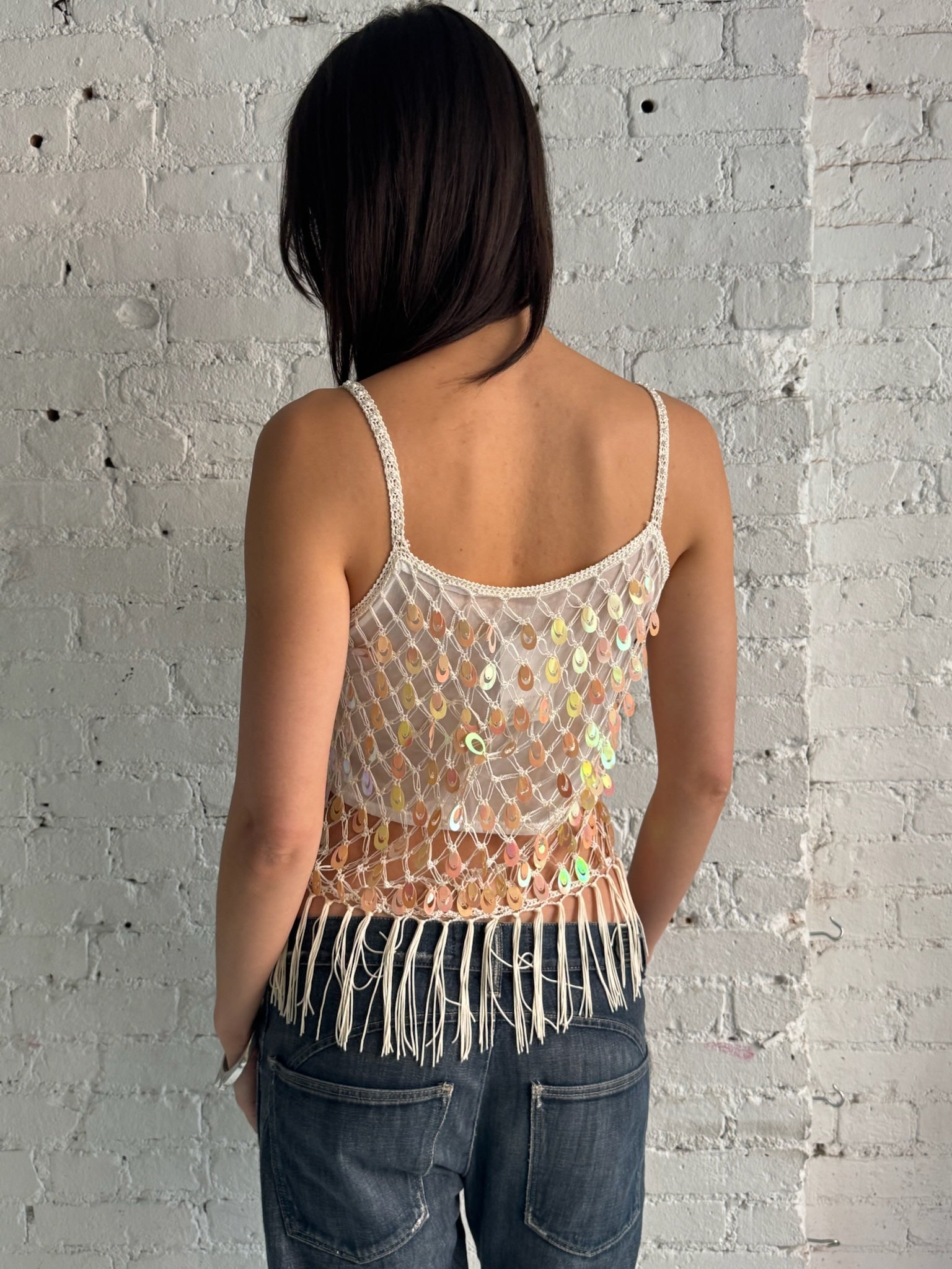 Vintage Sequin Tank
