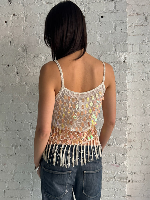 Vintage Sequin Tank