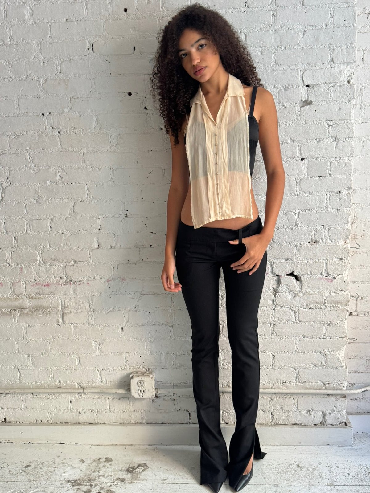 Skinny Fia Pant - Black