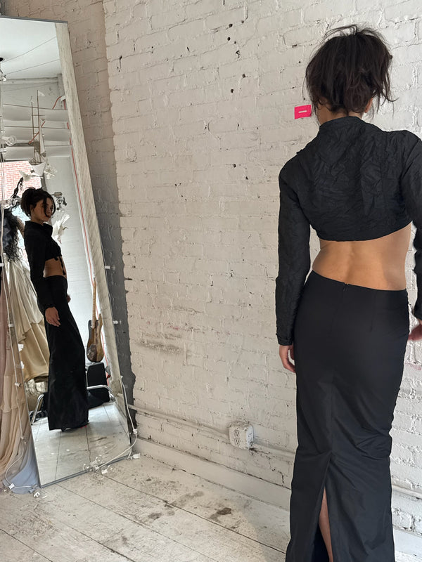 Vintage French Bolero Top