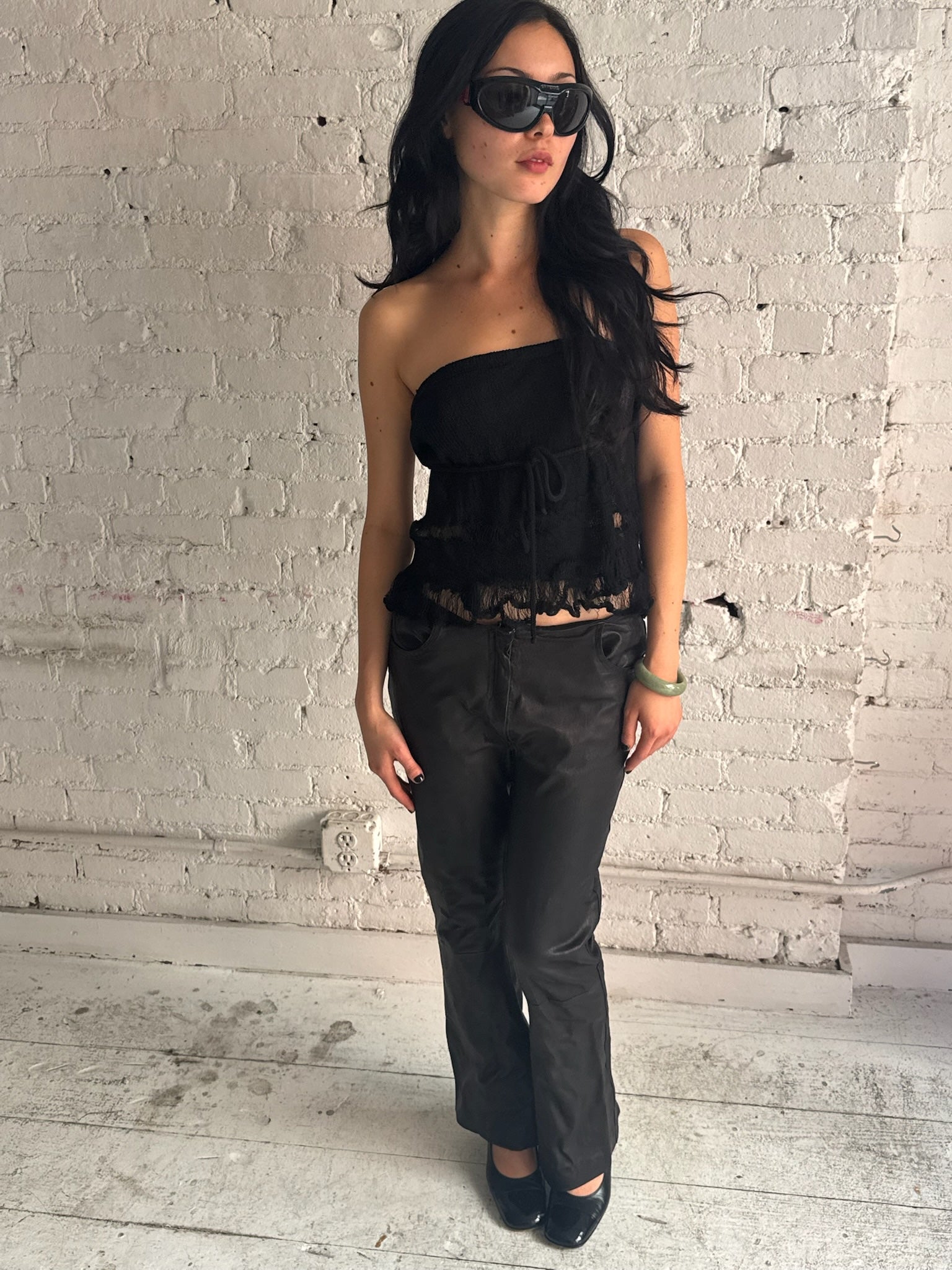 Vintage Jean Claude Jitrois Leather Pants