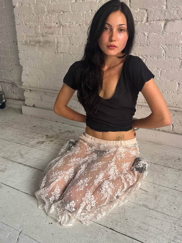 Vintage Lace Skirt