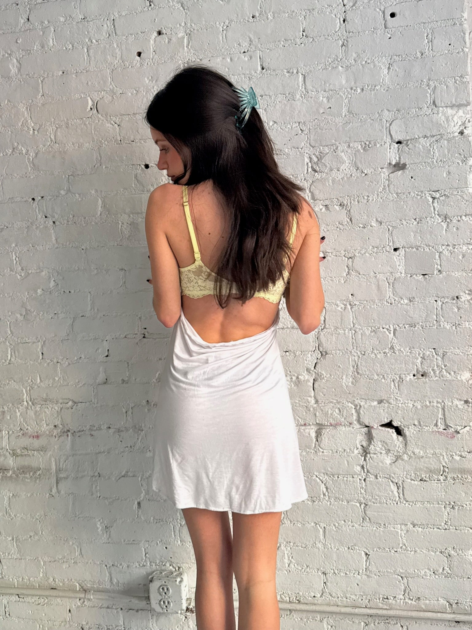 Vintage Cotton Halter Dress