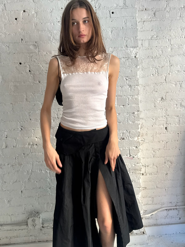 Pleated Skirt - Black