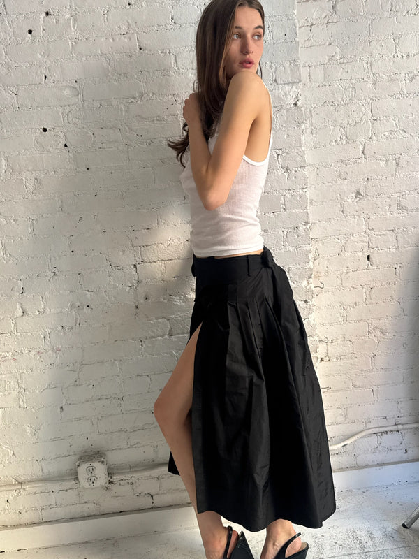 Pleated Skirt - Black