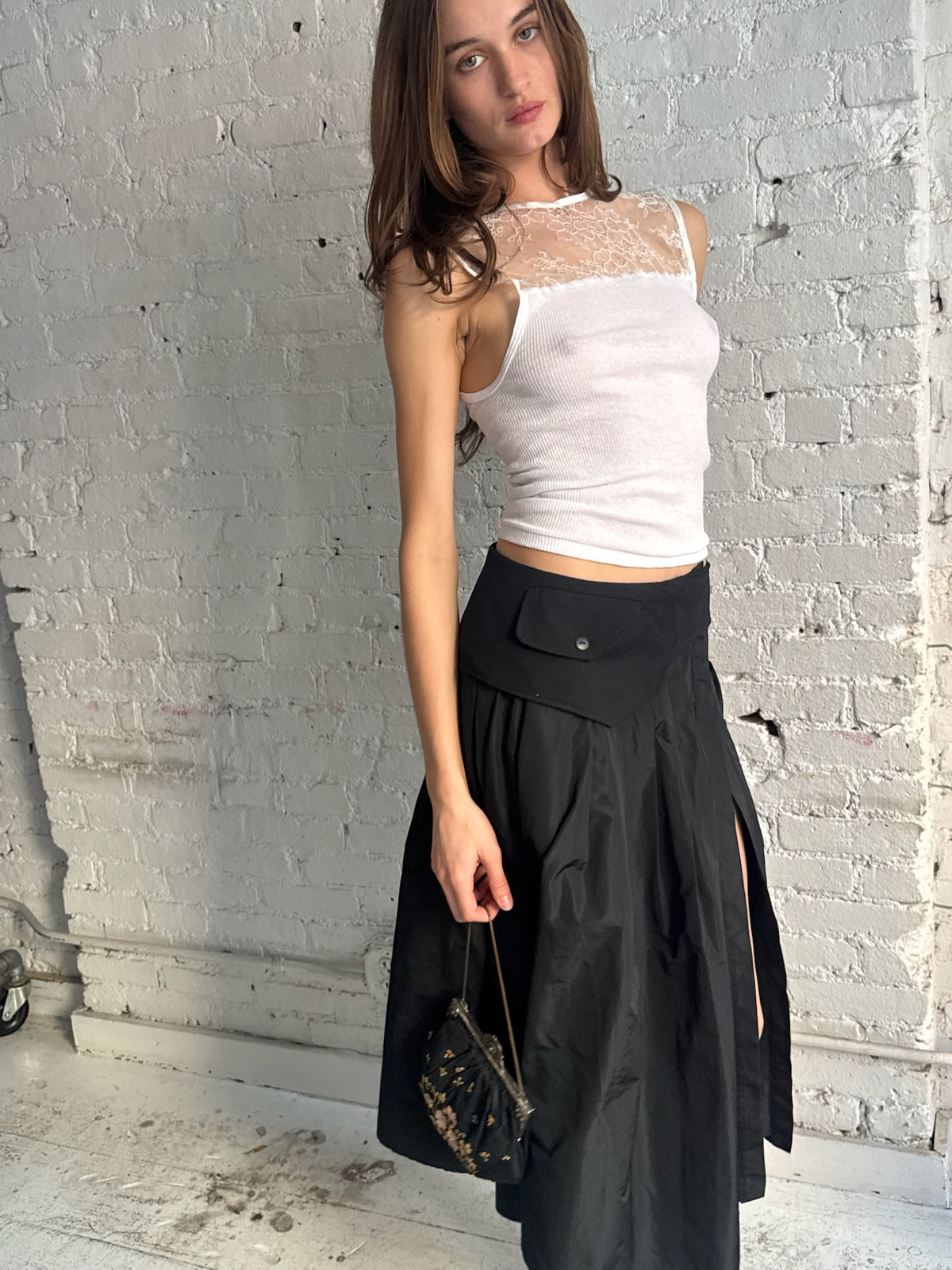 Pleated Skirt - Black