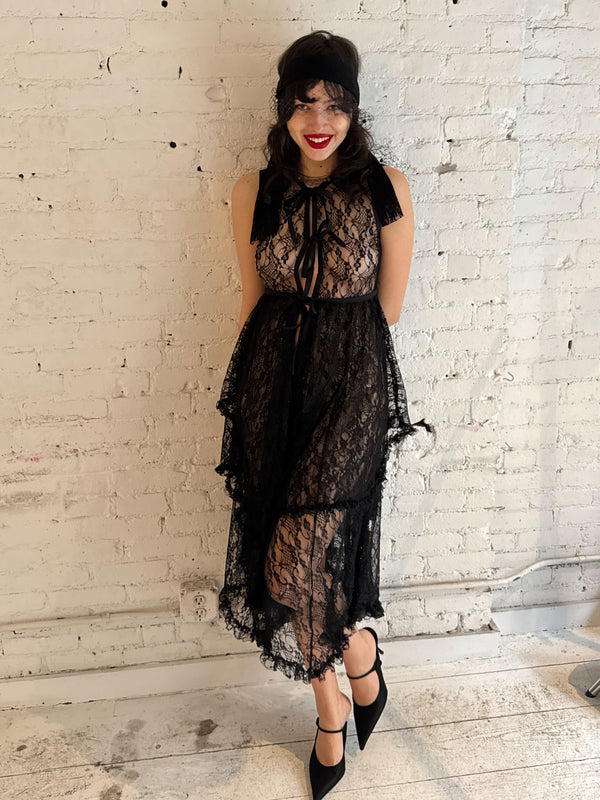 Vintage Romantic Lace Dress