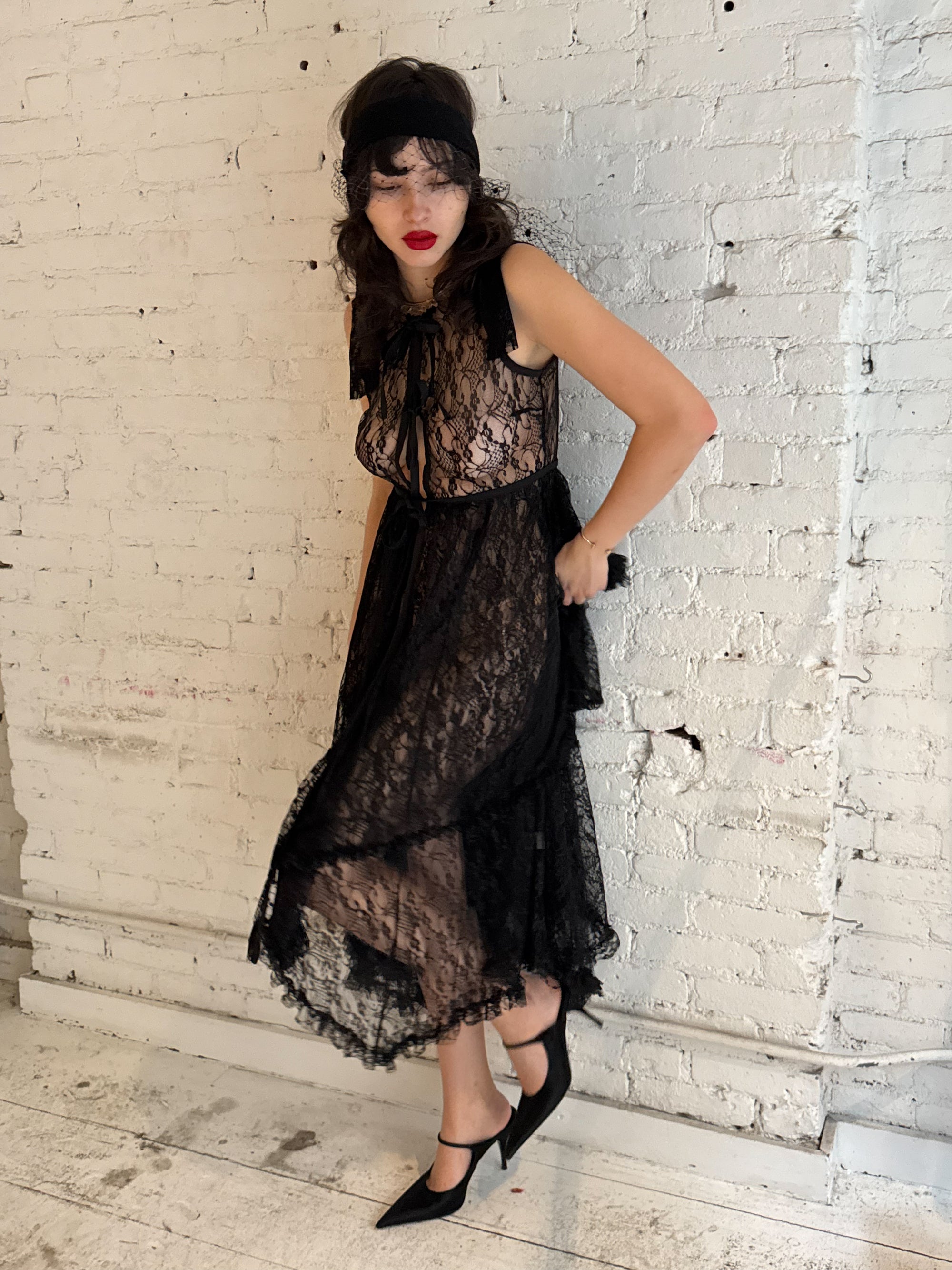 Vintage Romantic Lace Dress