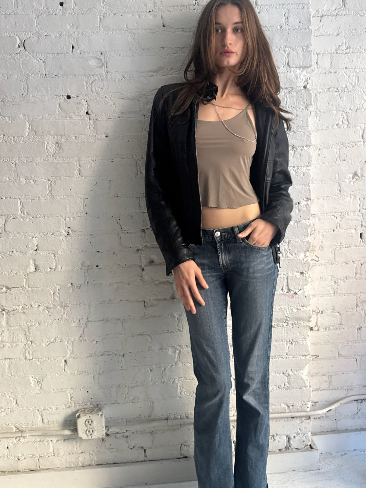 Vintage Dolce & Gabbana Leather Jacket
