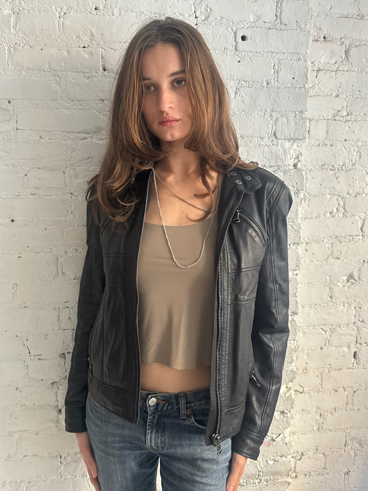 Vintage Dolce & Gabbana Leather Jacket