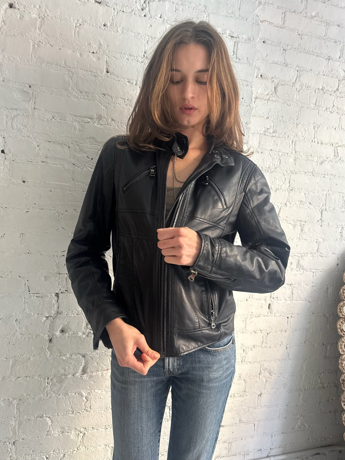 Vintage Dolce & Gabbana Leather Jacket
