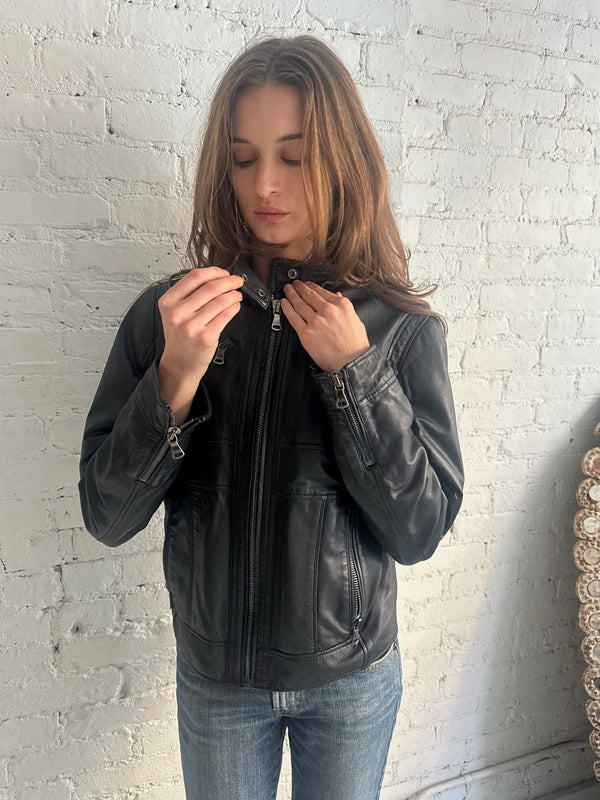 Vintage Dolce & Gabbana Leather Jacket