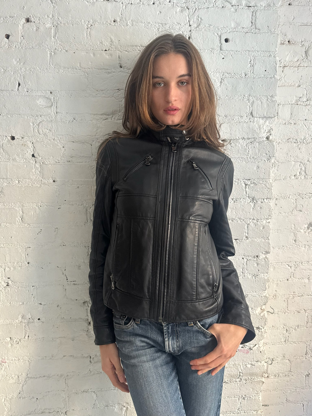 Vintage Dolce & Gabbana Leather Jacket