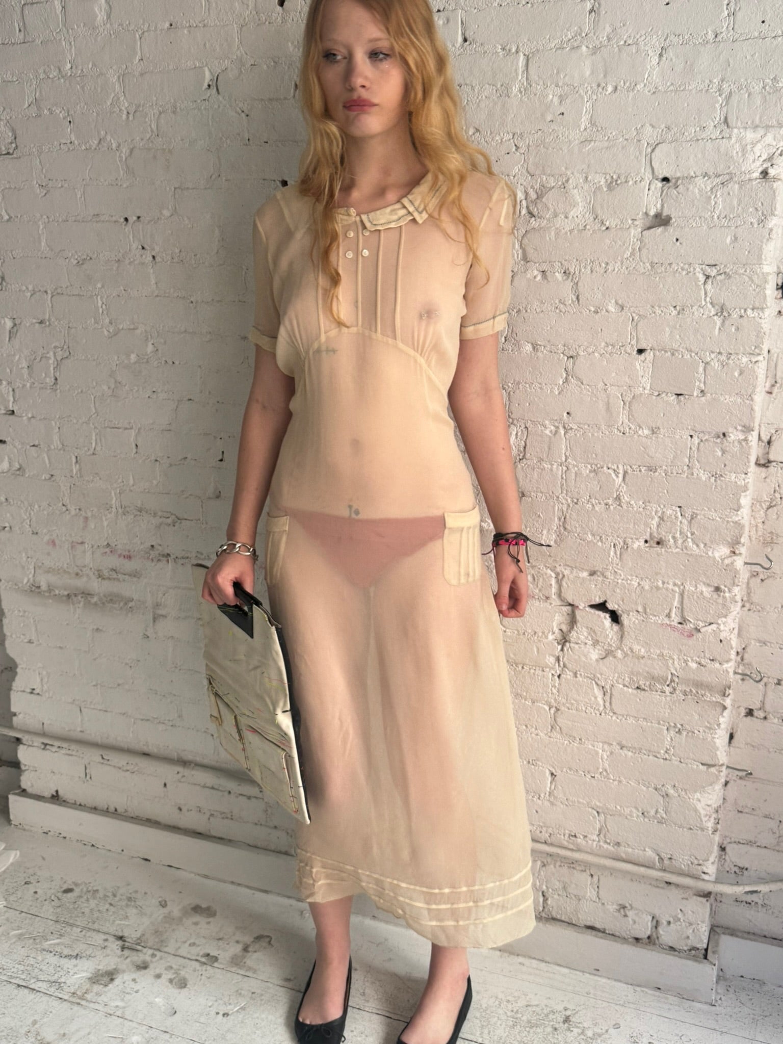 Vintage Sheer Dress