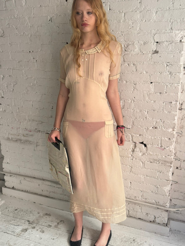 Vintage Sheer Dress