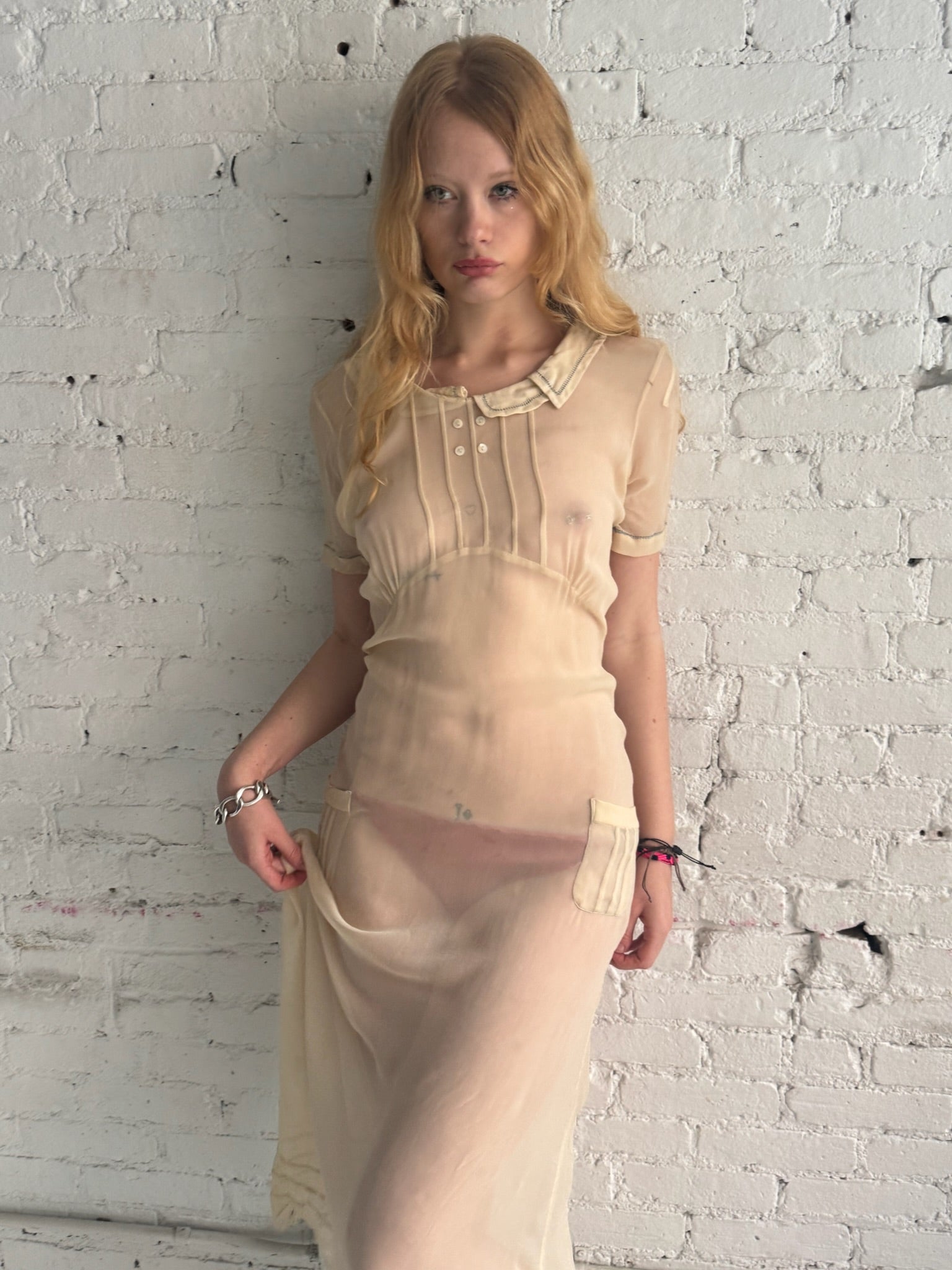 Vintage Sheer Dress