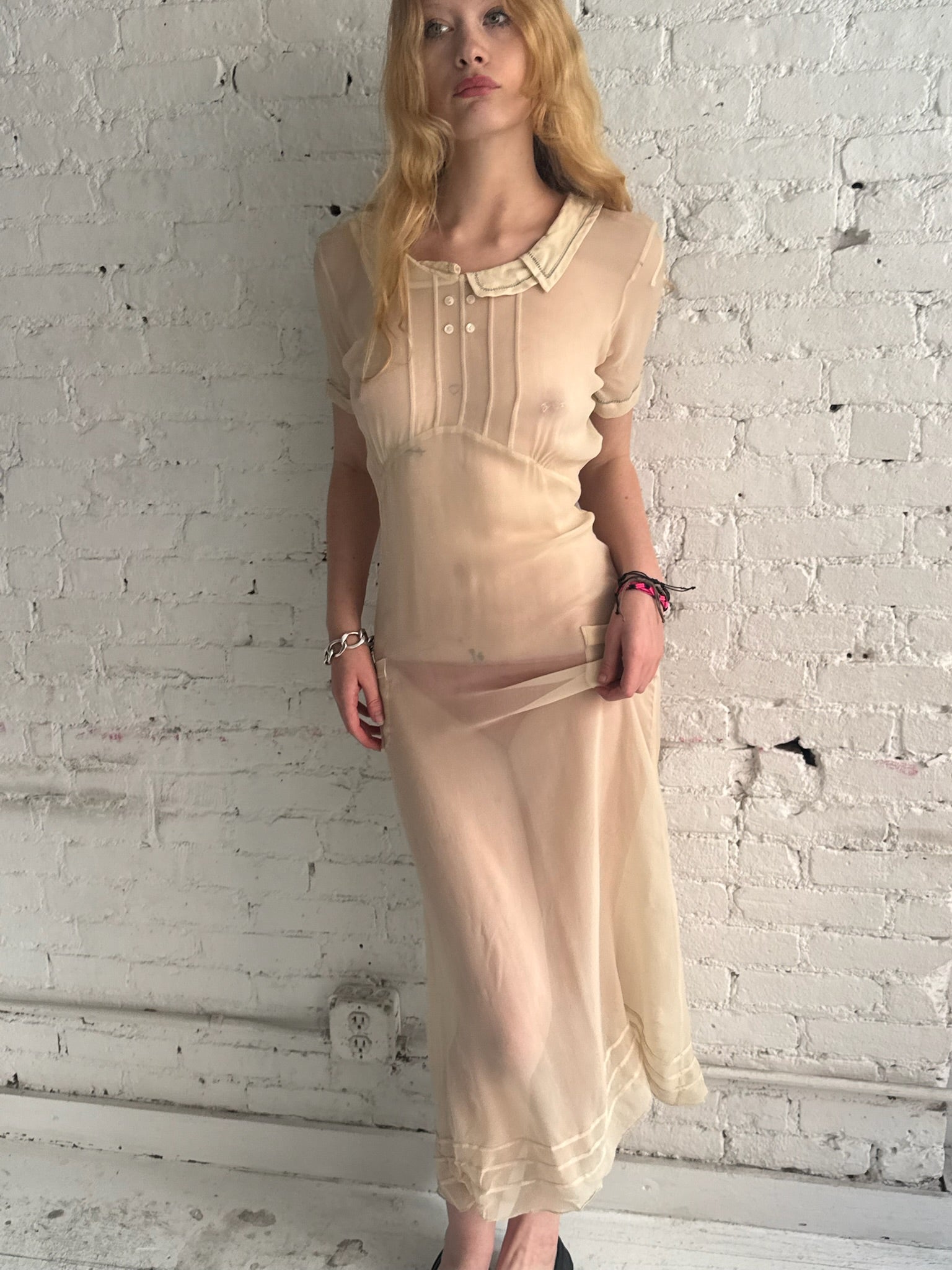 Vintage Sheer Dress