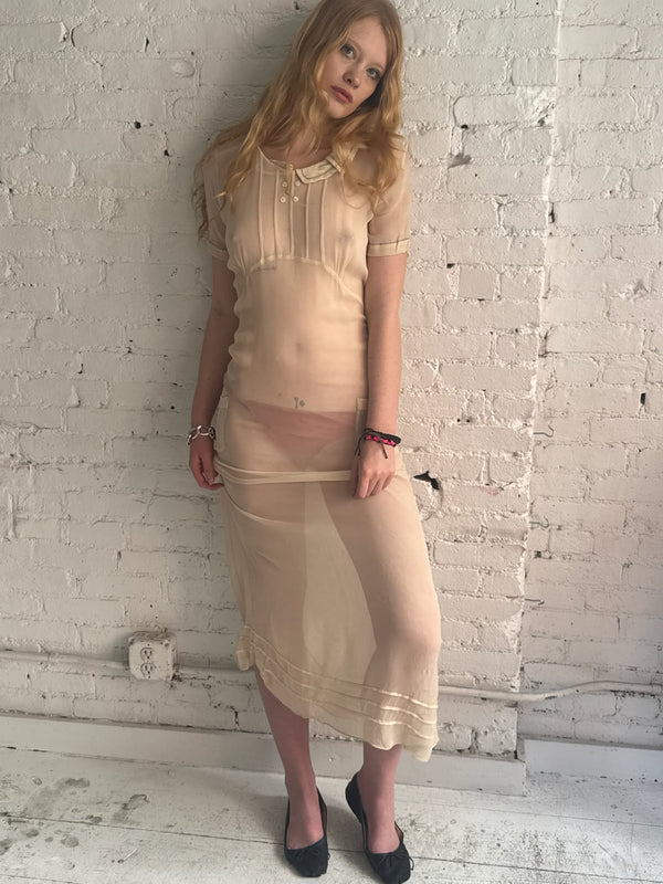 Vintage Sheer Dress